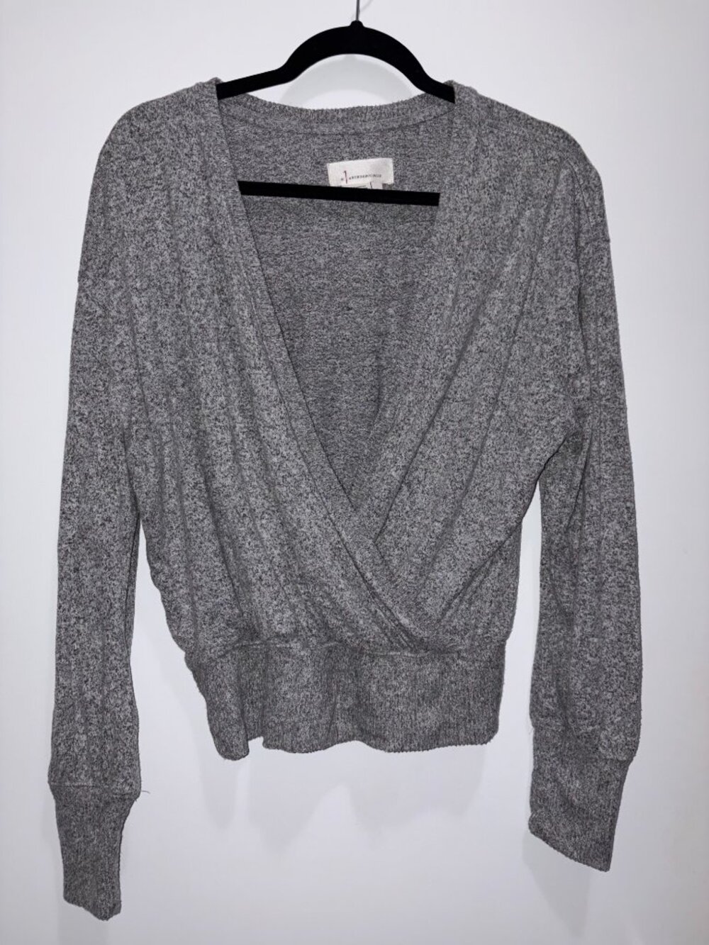 Anthropologie Crossover Wrap Sweater